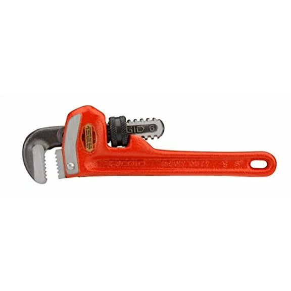 Ridgid 31000 6" Pipe Wrench, Red