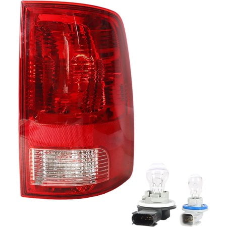 EPOTOOR Tail Light Assembly Right Passenger Side Replacement for 2009-2018 Ram Pickup Truck 55277414AF Taillights Assembly 1500 2500 3500