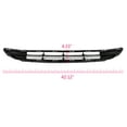 thumbnail image 4 of PIT66 Front Bumper Lower Grill Grille Fit For 2015-2017 Hyundai Sonata Matte Black New, 4 of 9