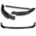 thumbnail image 4 of Stay Tuned Performance 3 Piece Front Bumper Spoiler Lip,Black, for 2006-2008 Honda Civic Coupe, 4 of 6