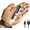 Silver, variant on Mini Rechargeable Flashlight USB C Bright Key Light Portable Pocket Flashlight for EDC, Walking, Hiking,Camping,()