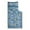 Dark Blue, variant on Extra Long Nap Mat with Removable Pillow for Kids Toddler Boys Girls Daycare Preschool Kindergarten Sleeping Bag, Space Stars Rockets on Gray Grey, 100% Cotton with Microfiber Fill