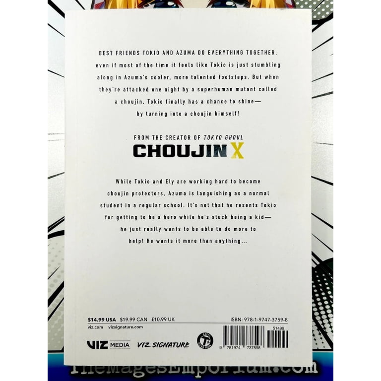 Choujin X Choujin X, Vol. 3, Book 3, (Paperback) - Walmart.com