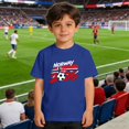thumbnail image 2 of YunPes Boys & Girls T Shirts Norwegian 2026 Football Fan Tees Fashion Print Cotton Short Sleeve Tops Summer Casual Basic Clothes, 2 of 4