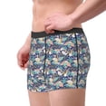 thumbnail image 2 of Balery Tropical Sloth Calzoncillos bóxer para hombre, ropa interior de algodón suave y transpirable con cinturilla de nailon-X-Large, 2 of 5