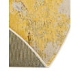 thumbnail image 7 of Unique Loom Estrella Collection Area Rug - Rustic (8' Round Yellow/Gold), 7 of 7