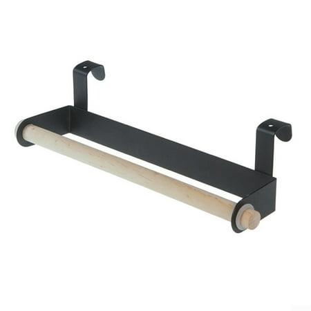 Over Door Tea Towel Holder Rack Bathroom Rail Cupboard Hanger Kitchen