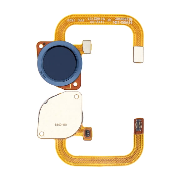 Replacement Fingerprint Reader With Flex Cable Compatible With Motorola Moto E(XT2052/2020)(Genuine OEM)(Midnight Blue)
