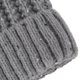 thumbnail image 4 of Gorro de punto de color liso, gorro a rayas cálido y a prueba de frío para otoño/invierno (gris) BRILLAR  Rojo Verde, 4 of 4