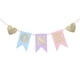 thumbnail image 1 of KAKOWELY Banderines de cumpleaños para niños, banderines, decoraciones para fiestas de cumpleaños de bebés (azul, morado y rosa), 1 of 4
