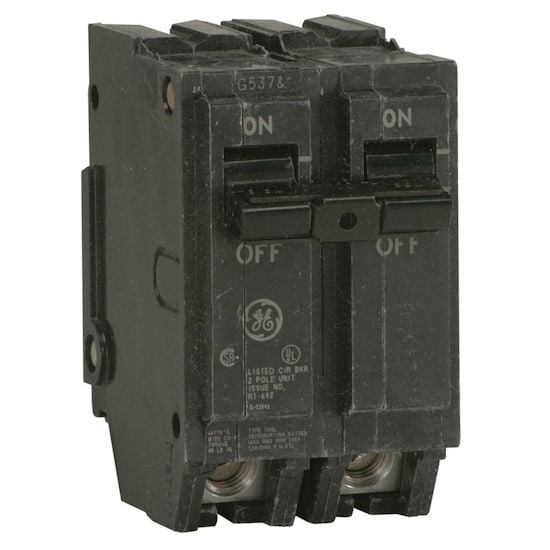 GE THQL2130 Q-Line 30 Amp 2 in. Double-Pole Circuit Breaker, Case of 5