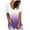 Purple, variant on Brilliant Women Tops Women's Pockets Casual Gradient V-Neck Short Sleeve Loose T-Shirt Tops clothes under $10.00