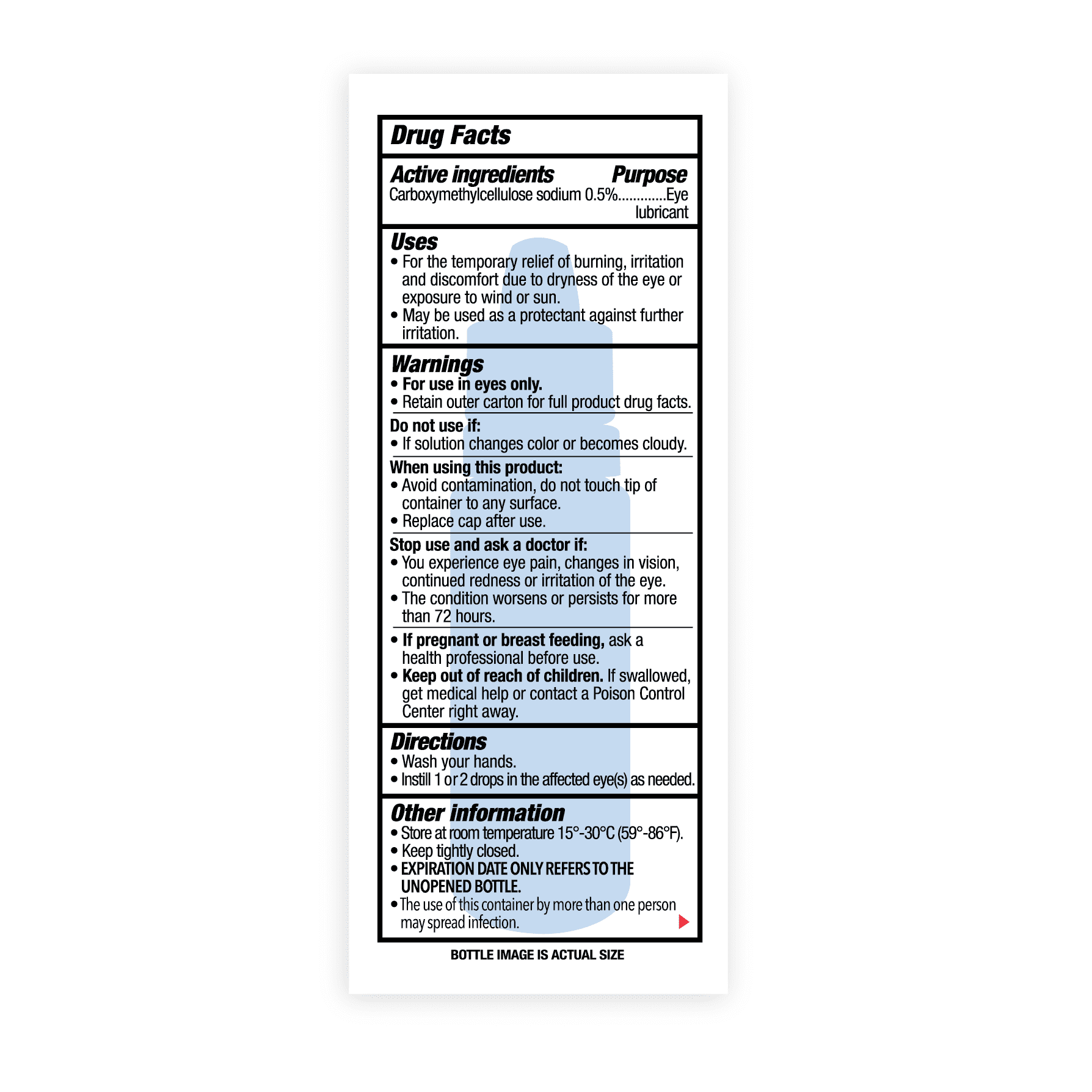 (3 pack) TRP Gentle Eyes Lubricant Eye Drops, Fast Long Lasting Relief, Moisturizing, 0.5 fl oz
