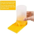 thumbnail image 3 of Beehive Beekeeping Water Dispenser Bee Drinking Beekeeping Equipment Honey Beehive Entrance Feeder Nest Beekeeper Tools (White Yellow), 3 of 7