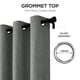 thumbnail image 5 of Cortinas Blackout Joydeco 229 cm de Largo 2 Paneles Borgoña 100% Opacas, 5 of 9