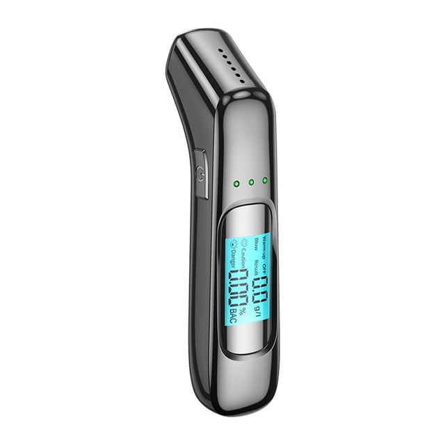 Professional Breathalyzer Alcohol Tester Accurate With Digital LCD Screen 3 Color Indicator Portable Alcohol Analyzer Detector ,Accuracy High