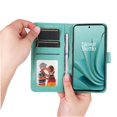 thumbnail image 5 of Funda tipo cartera GANGXUN para OnePlus Nord 3 , diseño girasol, cuero PU, soporte, cierre magnético, tarjetero, 5 of 5