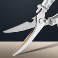 thumbnail image 5 of Heavy Duty Stainless Steel Kitchen Scissors | Multi-Function Bone & Poultry Shears for Fish & Chicken | Ergonomic Grip & Easy to Clean, 5 of 6