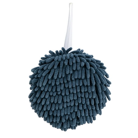 

VIEGINE Chenille Hand Towel Ball with Hanging Loop Microfiber Soft Thicken Super Absorbent Quick Dry Washcloth Kitchen Bathroom Wipe Cleaning Cloth