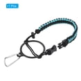 thumbnail image 3 of Uxcell Water Bottle Holder, Paracord Handle Strap Carrier Blue, Black, 3 of 5