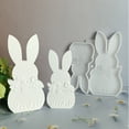 thumbnail image 4 of BQBQERT Food Safe Silicone Rabbits Candle Mould Detailed Crafting Tool Reusable For Home Candle Holiday Decoration, 4 of 8