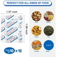 thumbnail image 5 of 400cc Oxygen Absorbers for Food Storage - 100 Count (20x Packs of 5) - for Long Term Food Storage & Survival, Mylar Bags, Canning, Harvest Right Freeze Dryer, Dehydrated, and Preserved Foods, 5 of 6