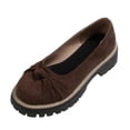 thumbnail image 2 of Bkhluea Women Knotted Platform Loafer Shoes Slip On Comfortable Footwear For Office Work Daily Casual Outdoor Activities, 2 of 7