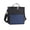 Black, variant on Square Insulated Lunch Box for Men Women, Large Capacity Cooler Thermal Tote Bag with Handle for Travel Work Classroom Picnic Camping, 10.4"x10"x6.3"