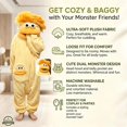 thumbnail image 6 of Beita Big Mouth Monster pajamas,Goofy Onesie，Cozy Home Loungewear,Soft Fabric,Long, 6 of 12