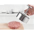 thumbnail image 4 of Patty Maker with Non-Stick Mold & Spring Button, Easy Use for Beef, BBQ, Cooking and Homemade Hamburger, Dishwasher Safe（Small size）, 4 of 4