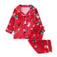 thumbnail image 2 of Cowsor 2 Piece Pajamas Set Kids Sleepwear Cartoon Printed Nightwear Cotton Long Sleeve Shirt Pants Sets, 2 of 4