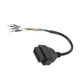 thumbnail image 4 of Cable conector hembra OBD2 de 16 pines K, línea CAN, probador de puente de diagnóstico, cable de conexión flexible., 4 of 14
