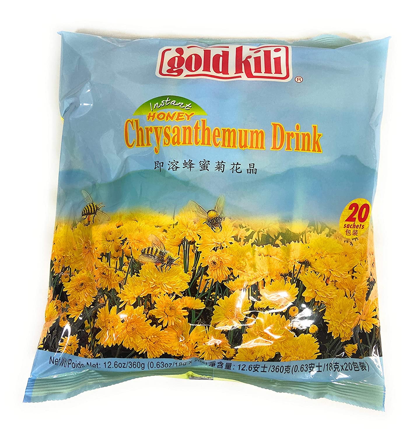 Gold Kili Instant Honey Chrysanthemum Drink (20 sachets)