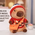 thumbnail image 2 of Capybara Peluche con Ropa y Accesorios – 25cm Capibaras de Peluche para Vestir, Juguete de Felpa Kapibara, 2 of 5
