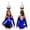 Royal Blue B, variant on iiniim Kids Girls Circus Magician Costume Ringmaster Lion Tamer Outfits Drummer Marching Band Team Uniform Royal Blue A 10