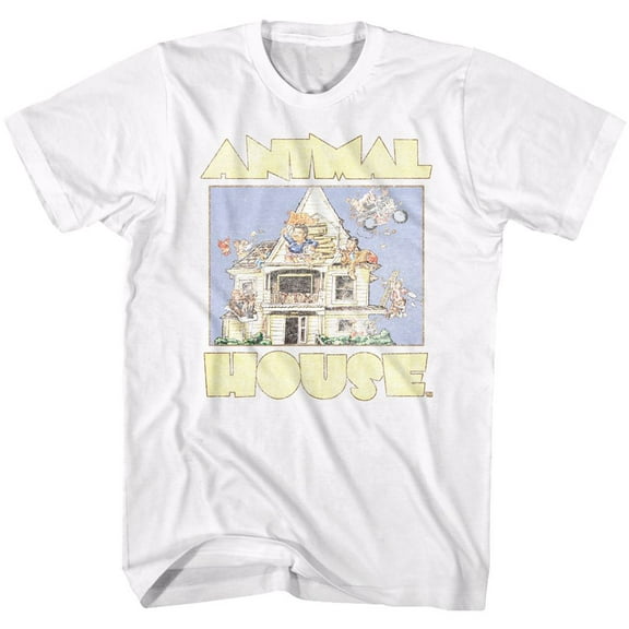 Animal House Cartoon White Adult T-Shirt 5Xl