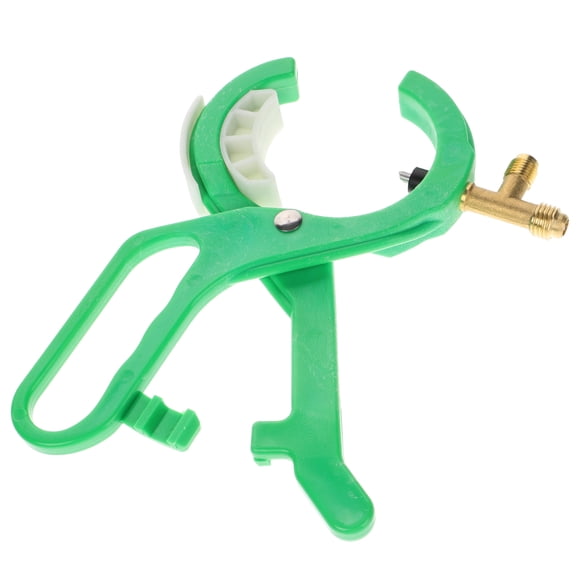 Shisuyan Air Conditioning Can Tap Valve R134a Can Opener Plastic Green 1Set