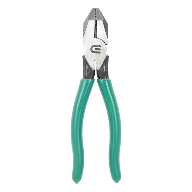 Pinzas Electricista Commercial Electric 7" Verde Acero