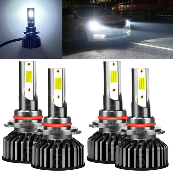 For Lexus RX330 2004 2005 2006 LED Headlight Bulbs High/Low Beam 6000K White