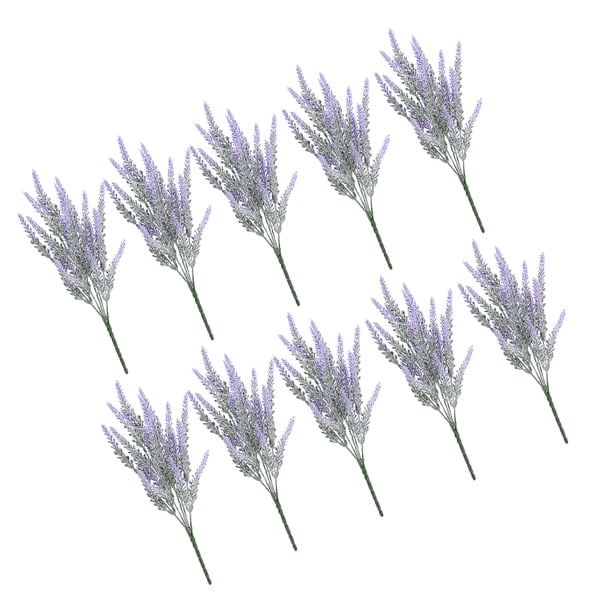 Wosthever 10x Plantas artificiales duraderas y respetuosas con el medio ambiente para la de bricolaje y los amantes de la decoración del hogar Flores artificiales Púrpura Púrpura