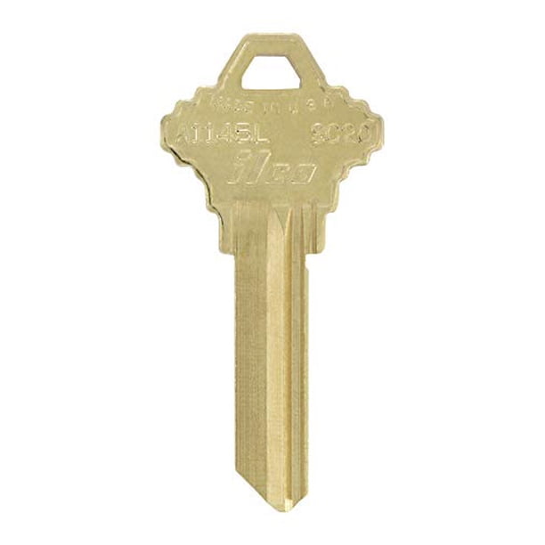 Llave universal de una cara en blanco Hillman Brass Gold