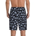 thumbnail image 3 of Bixox Men's Gothic Skull printed lightweight casual shorts, soft sleep shorts with pockets., 3 of 7