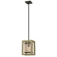 thumbnail image 4 of Cal Lighting Palencia 1-Light Wood & Metal Pendant Fixture in Distressed Oak, 4 of 5