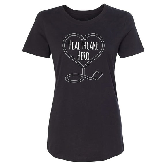 Healthcare Hero Womens crewneck tee