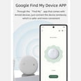 thumbnail image 6 of Android Compatible Air Tags with Google Find My Device App, Bluetooth Tracker for Android, AirTag for Android Phones, Dog GPS & Cat Tracker, Smart Tracking Tag for Keys, Suitcase, 6 of 11