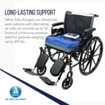 thumbnail image 4 of Dynarex Alternating Pressure Air Cushion - Inflatable Wheelchair Cushions for Pressure Relief, Blood Flow - Waterproof Pouch, Case, Adjustable Straps - 18" x 18" x 4”, 4 of 7