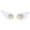 Yellow, variant on 1 Pair Fashionable Hair Clip Hair Barrette Decorated With Angel Wing And Love Great For Gift Giving