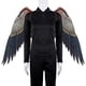 thumbnail image 4 of 2 alas de ángel 3D para disfraz de carnaval, fiesta, accesorio con correa águila y negro, 4 of 9