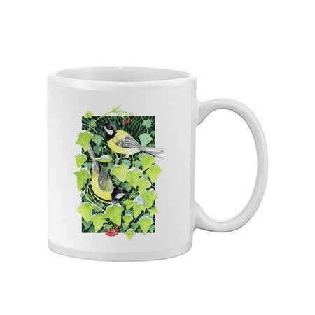 

Artshine Sitting In Ivy Mug - Girija Kulkarni Designs 15 oz Ceramic Mug