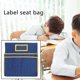 thumbnail image 5 of Silla Premium con licencia de Nombre 2 1, Soporte de Almacenamiento, Organización de Escritorio, Diagrama de Bolsa de Almacenamiento de Papel Borde naranja, 5 of 9